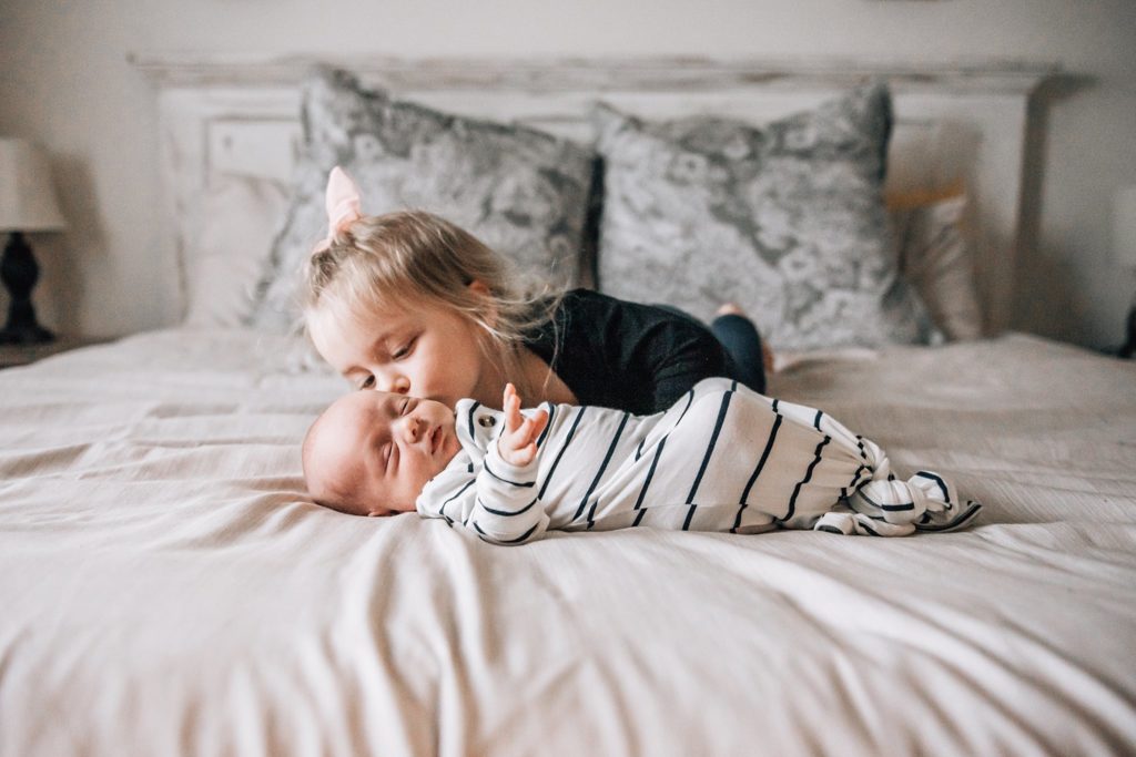 sister's newborn session